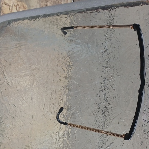 Women's BURBERRY eyeglass frames B2189 black and gold - Picture 4 of 10